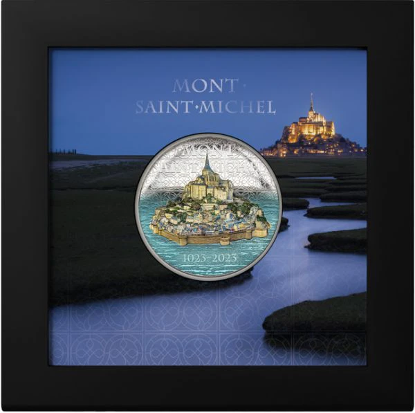 Mont-Saint-Michel, 2 oz stříbra