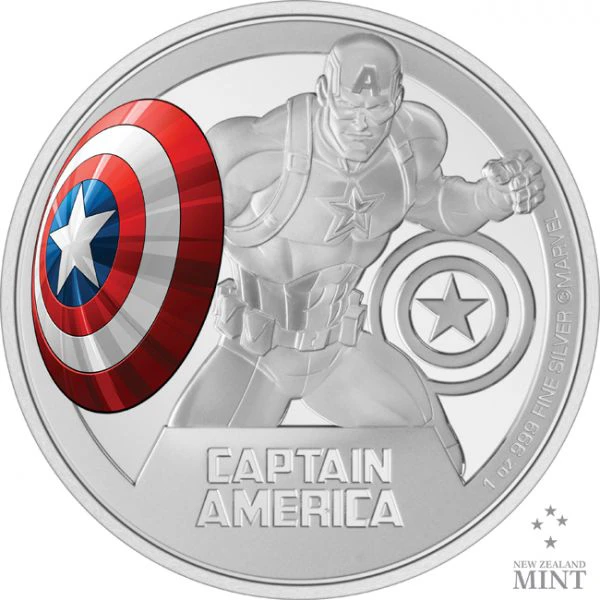 Captain America, 1 oz stříbra