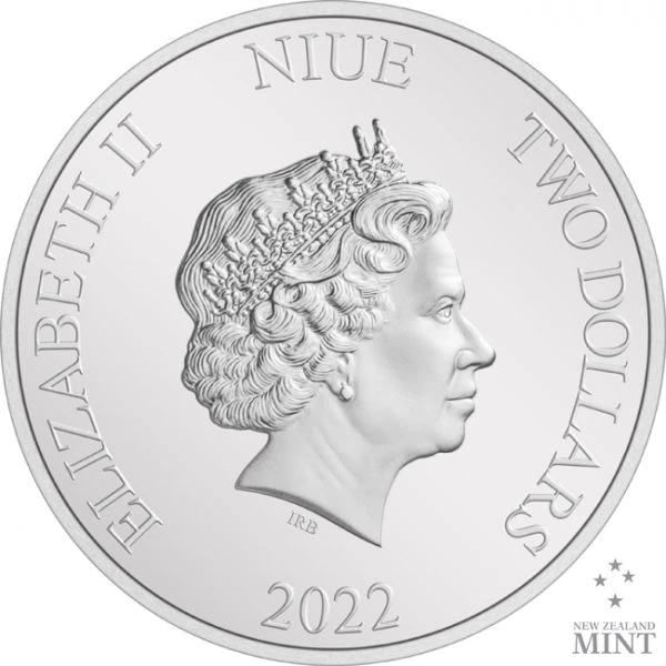 Královna Alžběta II., 1 oz stříbra, 2022 PP