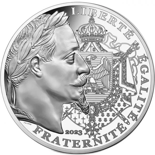 Napoleon, stříbrná mince