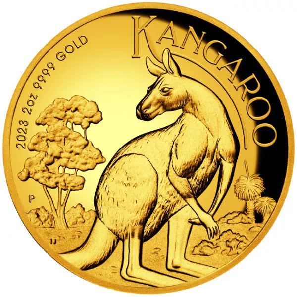 Klokan 2023, 2 oz zlata, ražba pouze 200 ks