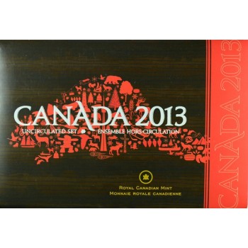 3,40 dolar Sada CuNi mincí Kanada 2013 UN