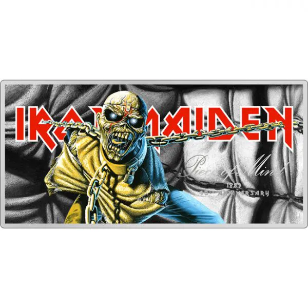Iron Maiden,  5 g stříbra 