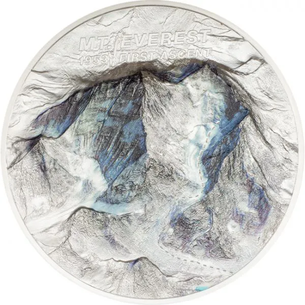 Mount Everest, 1 kg stříbra 