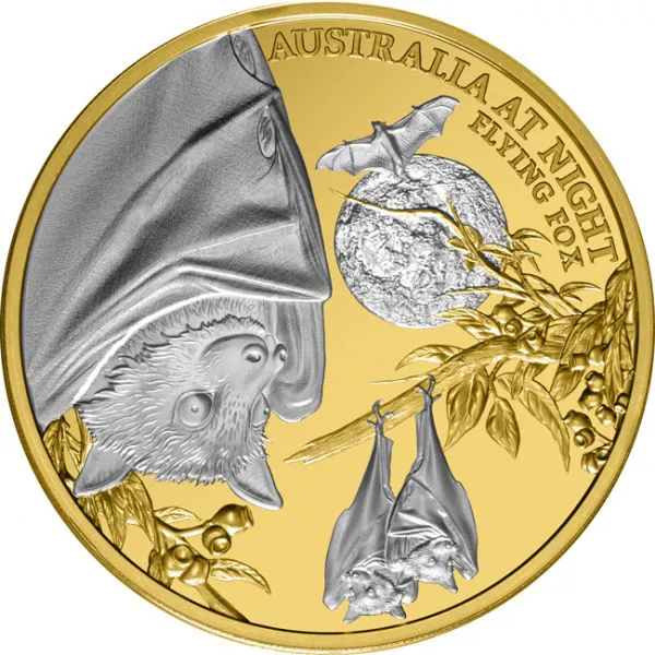 Kaloň - létající Liška, 1 oz zlata