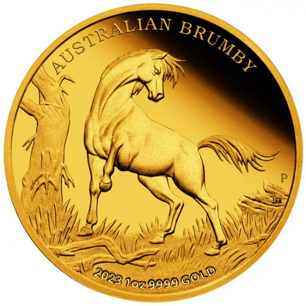 Brumby 2023, 1 oz zlata
