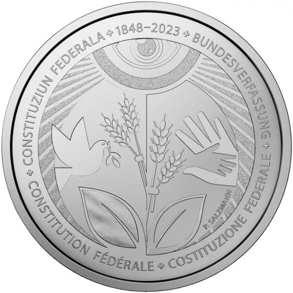 Švýcarská federální ústava, 20 g stříbra