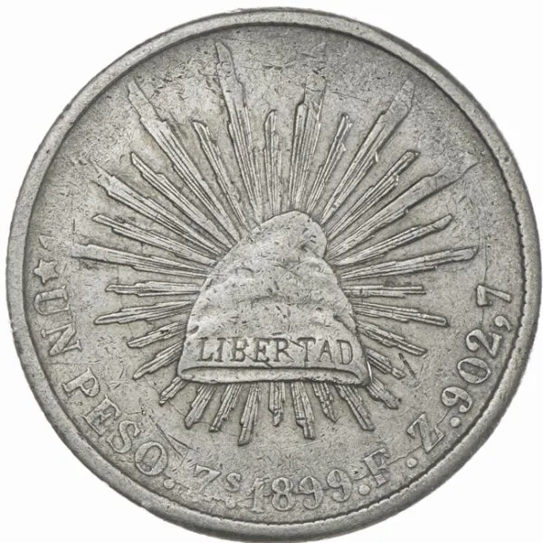 Stříbrné Peso 1899 F.Z.
