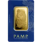 Zlatý slitek PAMP Suisse 100 g 