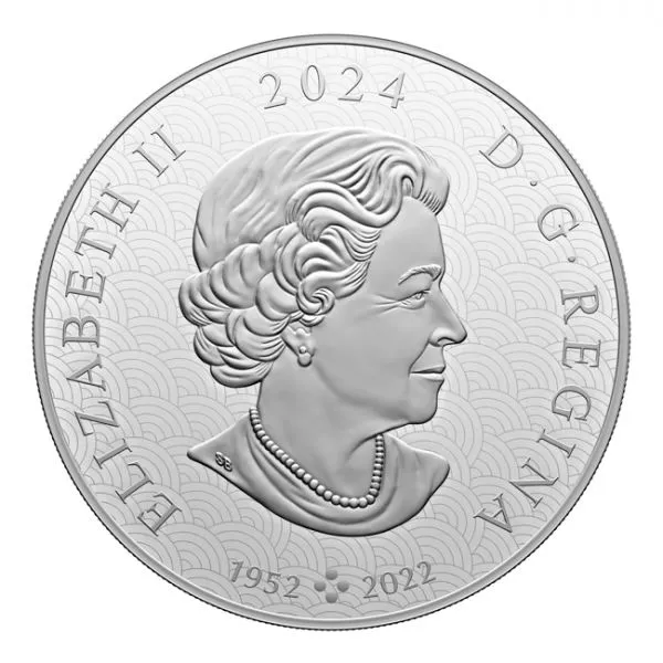 Lunární drak 2024 - Kanadská královská mincovna, 1 kg stříbra