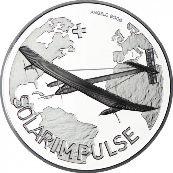 20 frank Stříbrná mince Solární Impuls PP