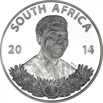 1 rand Stříbrná mince Protea - Nelson Mandela: Tvorba PP