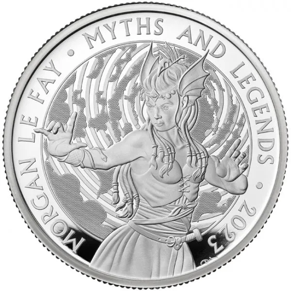 Morgan Le Fay, 2 oz stříbra