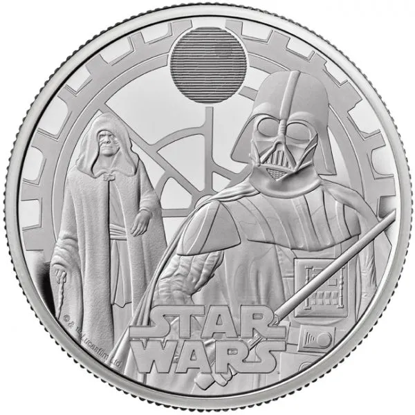 Darth Vader a císař Palpatine, 1 oz stříbra