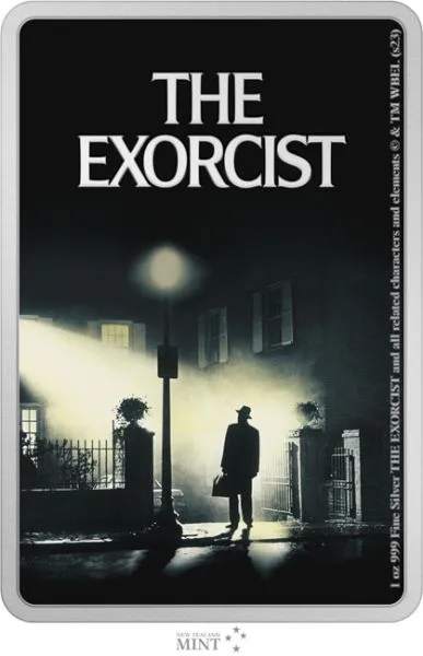 Exorcista (Vymítač ďábla) - 50. výročí filmu, 1 oz stříbra