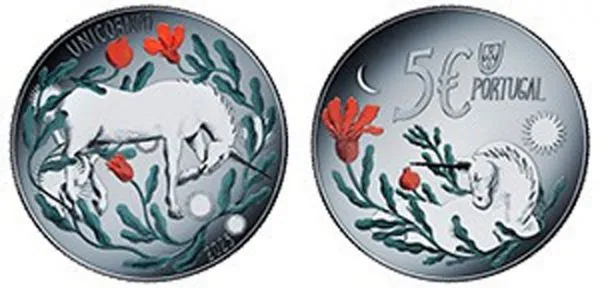 Jednorožec 2023, stříbrná mince