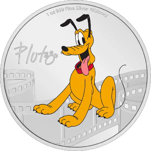 Pluto, 1 oz stříbra