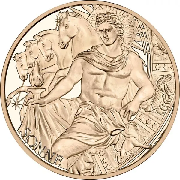 Kalendářní medaile 2024 - Rok Slunce, bronz