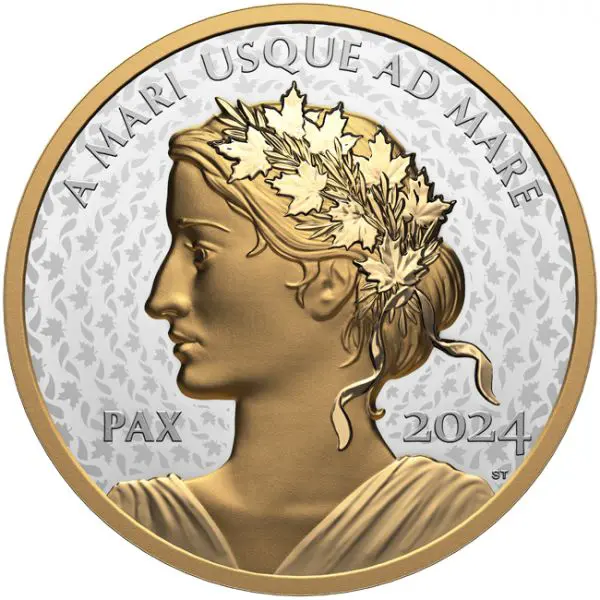 Mírový dolar 2024, 1 oz stříbra