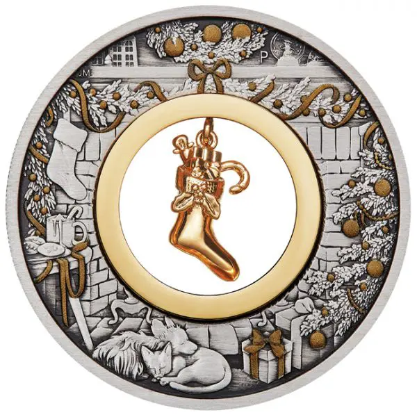 Noc před Vánoci, 2 oz stříbra