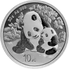 Stříbrná mince Panda 30 g 2024