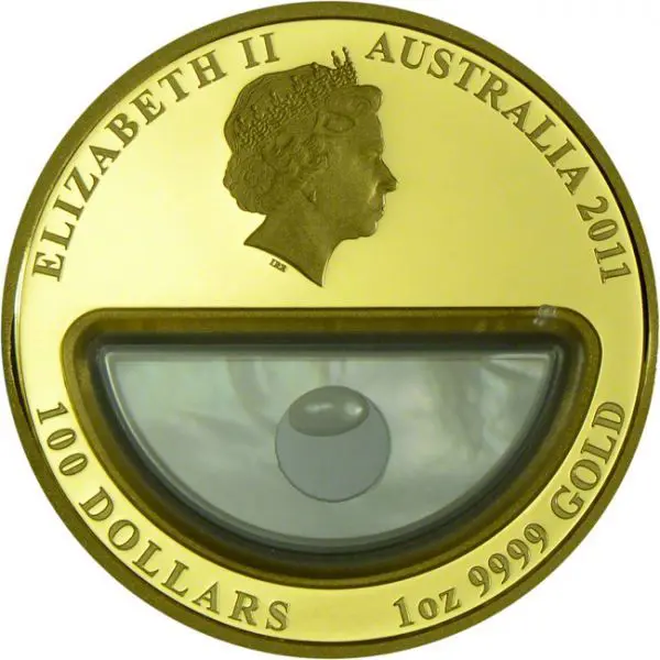 Poklady Austrálie - Perly, 1 oz zlata