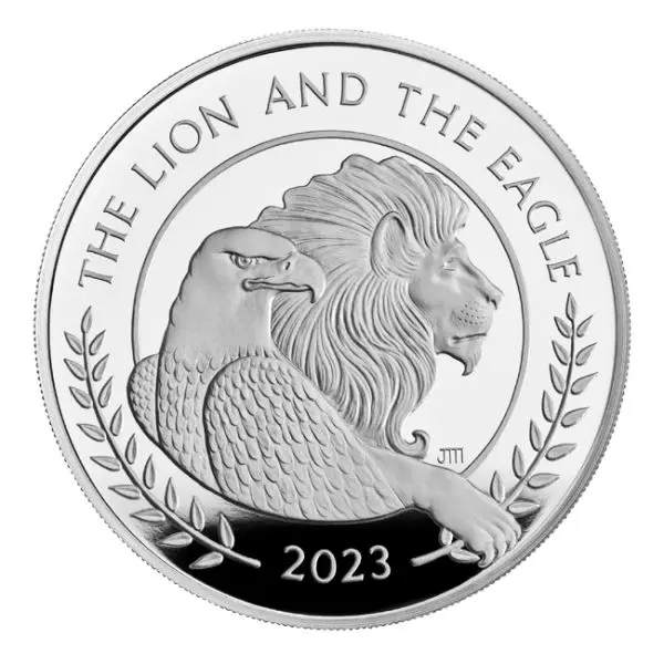 Lev a orel 2023, stříbrná mince