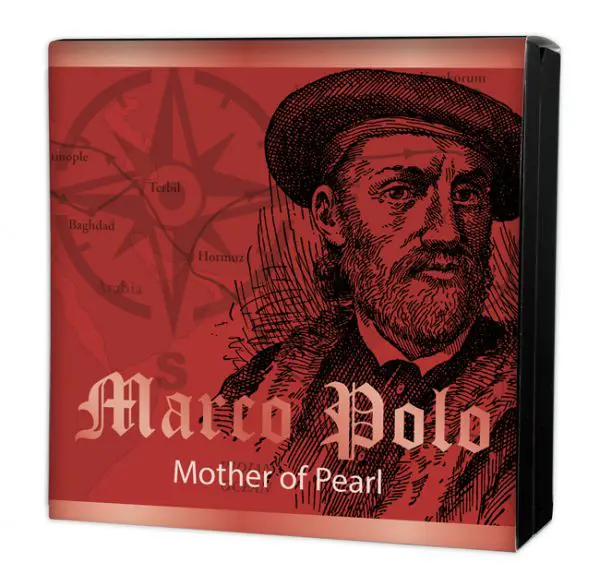 Stříbrná mince Marco Polo, 3 oz stříbra 