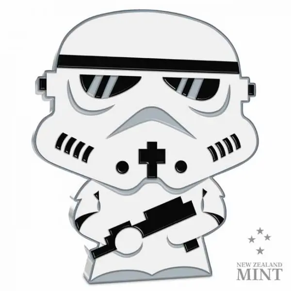 Chibi: Stormtrooper r. 2020, 1 oz stříbra
