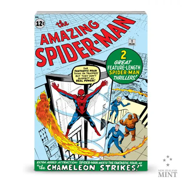 The Amazing Spider-Man #1, 1 oz stříbra
