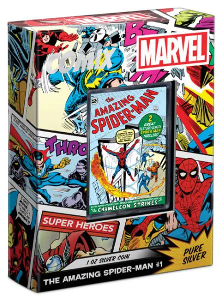 The Amazing Spider-Man #1, 1 oz stříbra