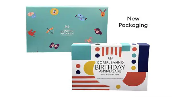 Barevná sada narozeninových mincí 2024, Švýcarsko