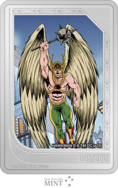 Hawkman - sběratelská mince