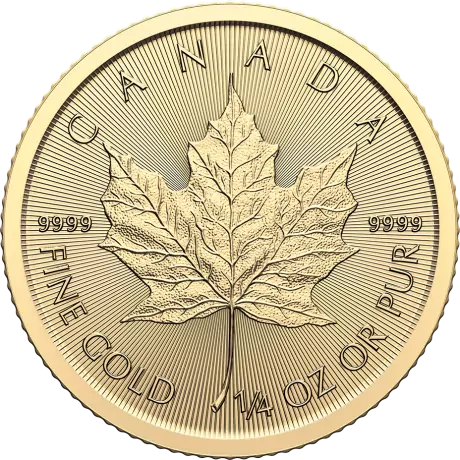 Zlatá mince Maple Leaf 2024, 1/4 oz