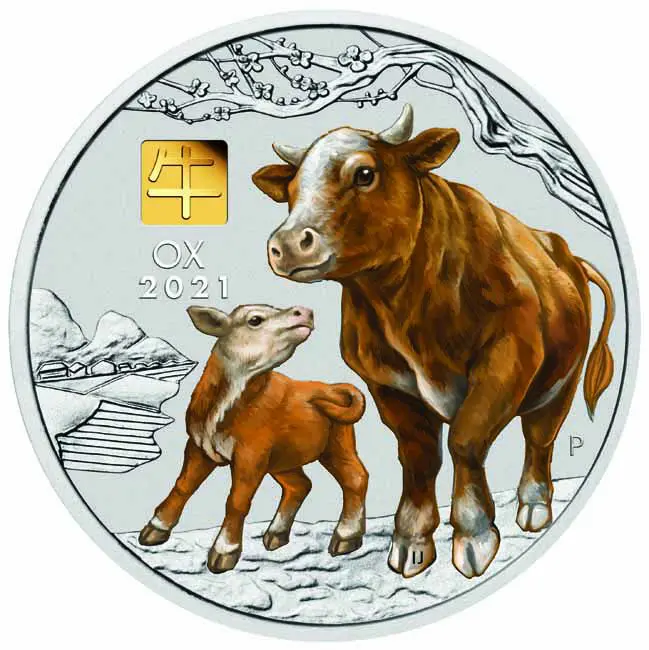 Lunar Ochse - Gold Privy Mark