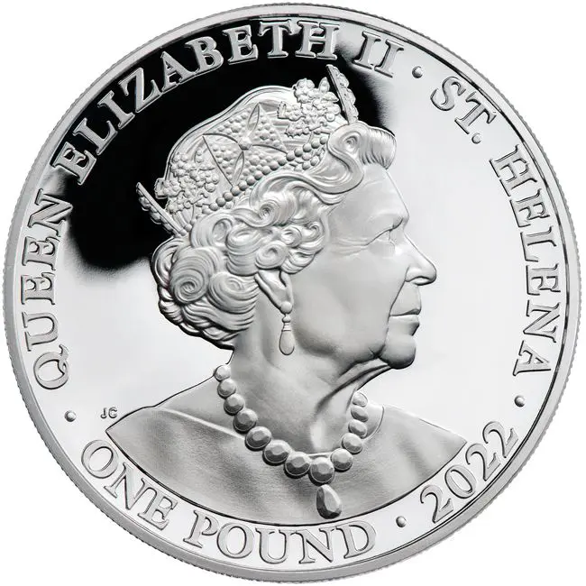 Queens Virtues (Královniny ctnosti) - Courage/Odvaha, 1 oz stříbra