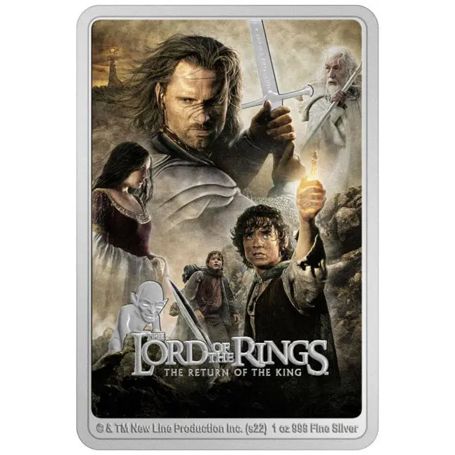 Pán prstenů - Návrat krále, 1 oz stříbra