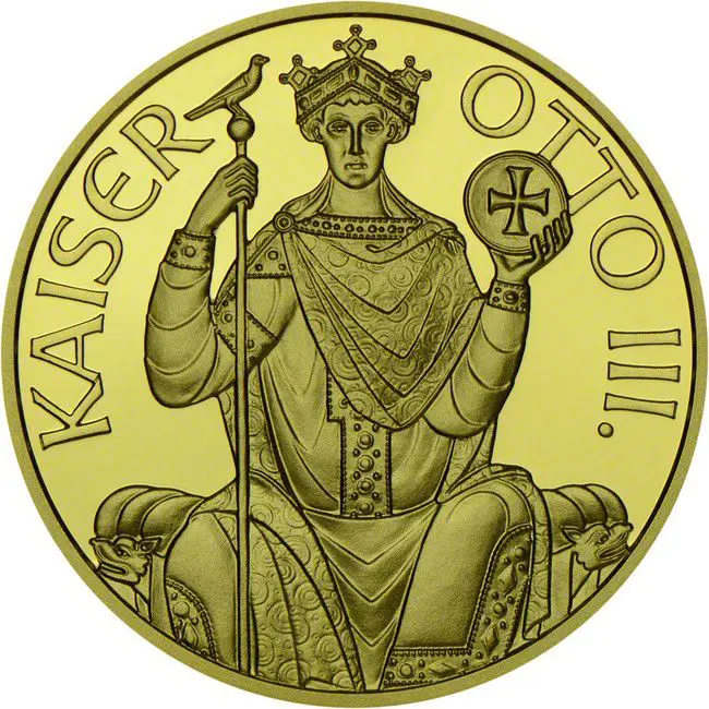 1000 let od založení Rakouského markrabství, zlatá mince
