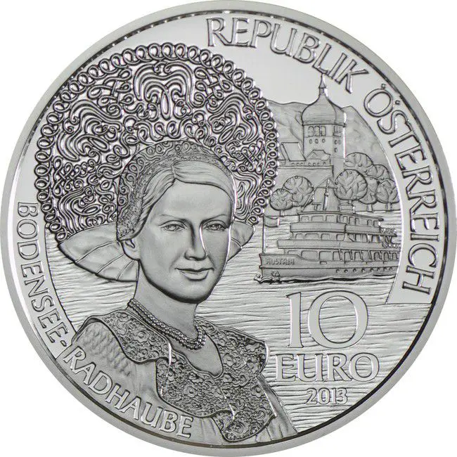 Vorarlbersko 2013, stříbrná mince