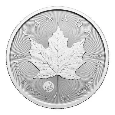 Vzácný Maple Leaf 2024, 1 oz stříbra v blistru