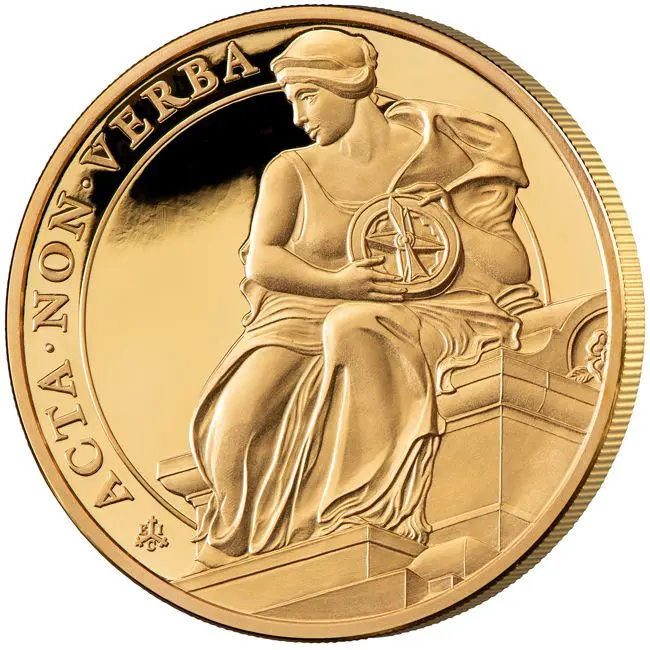 Queens Virtues (Královniny ctnosti) - Constancy/Vytrvalost, 1 oz zlata