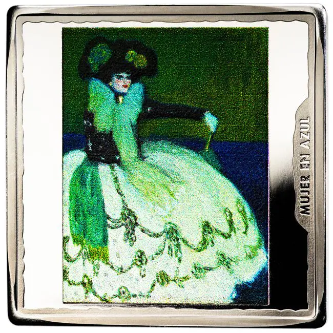 Pablo Picasso: Žena v modrém - 1901