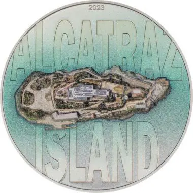 Ostrov Alcatraz, 3 oz stříbra