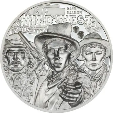 Divoký západ, 1 oz stříbra