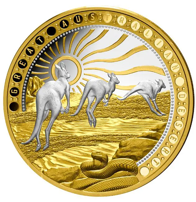 Velká australská poušť, 1 oz zlata