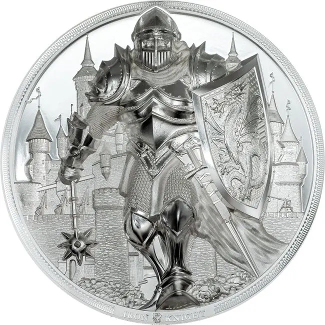 Iron Knight, 5 oz stříbra