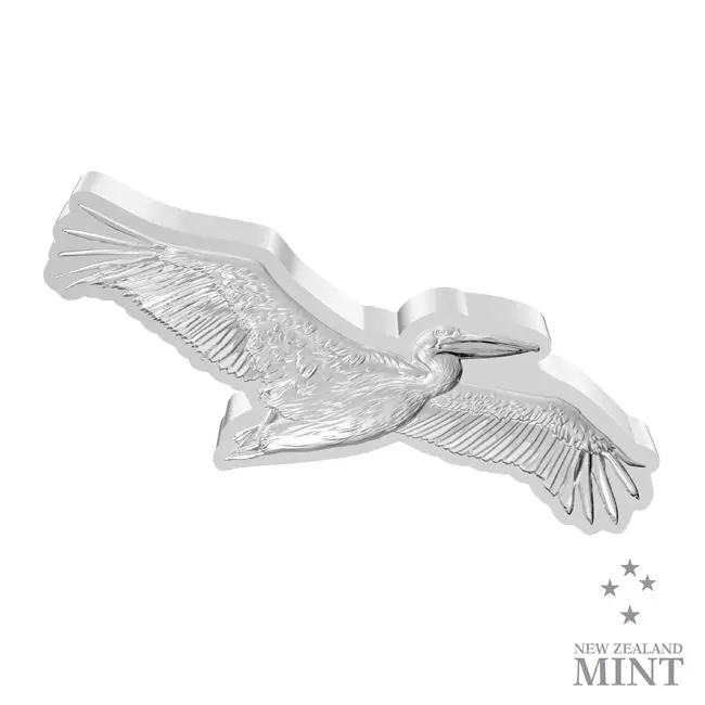 Velký bílý pelikán, 2 oz stříbra