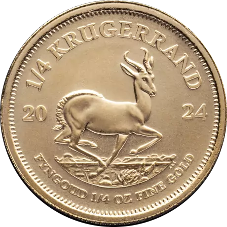 Zlatá mince  Krugerrand 2024, 1/4 oz