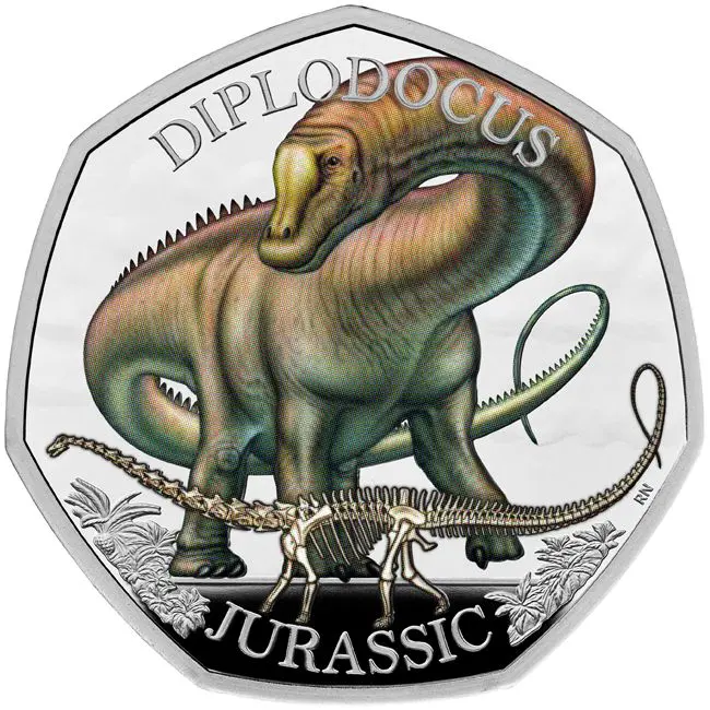 Diplodocus barevný