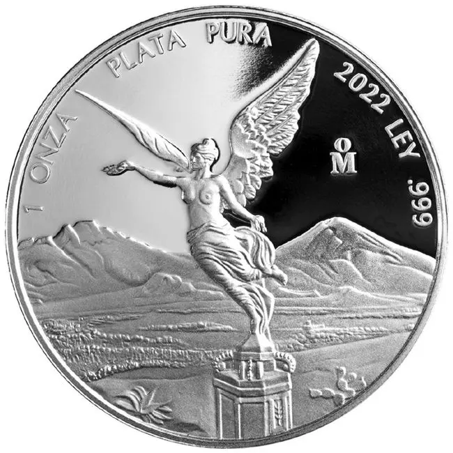 Stříbrná mince Bohyně vítězství 1 Oz 2022